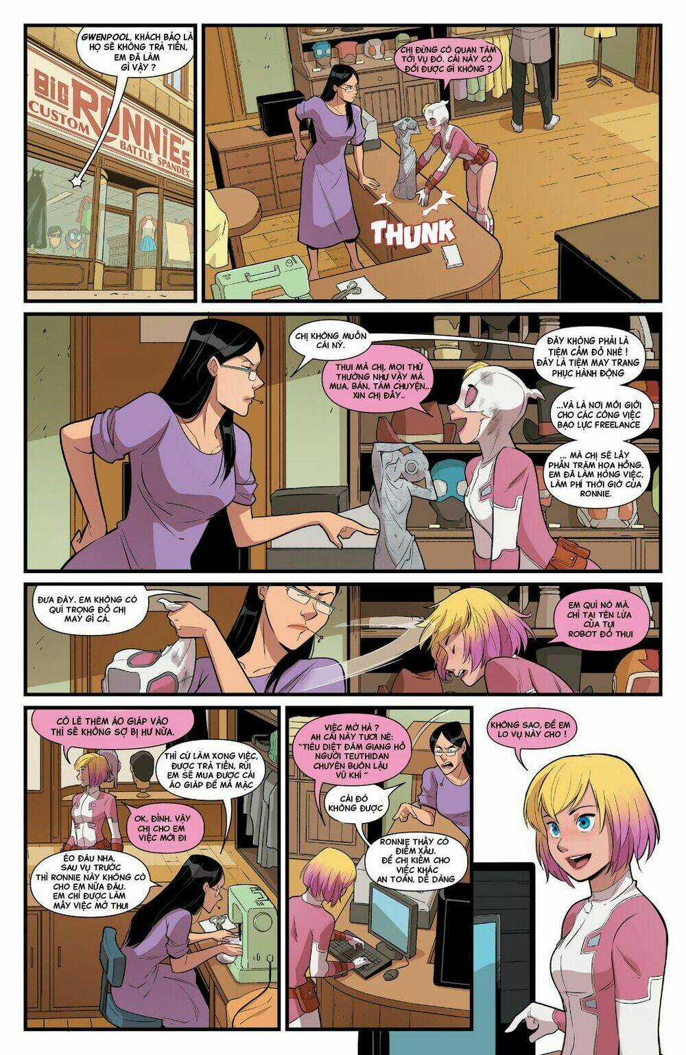 Gwenpool Siêu Phàm Chapter 1 trang 5