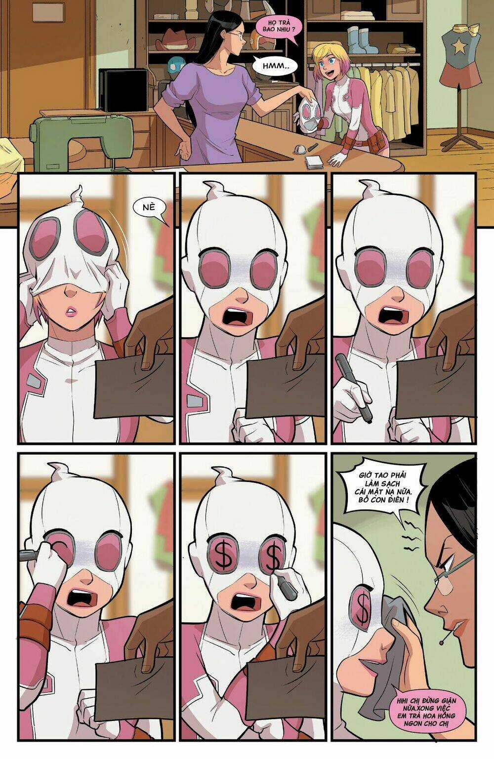 Gwenpool Siêu Phàm Chapter 1 trang 7