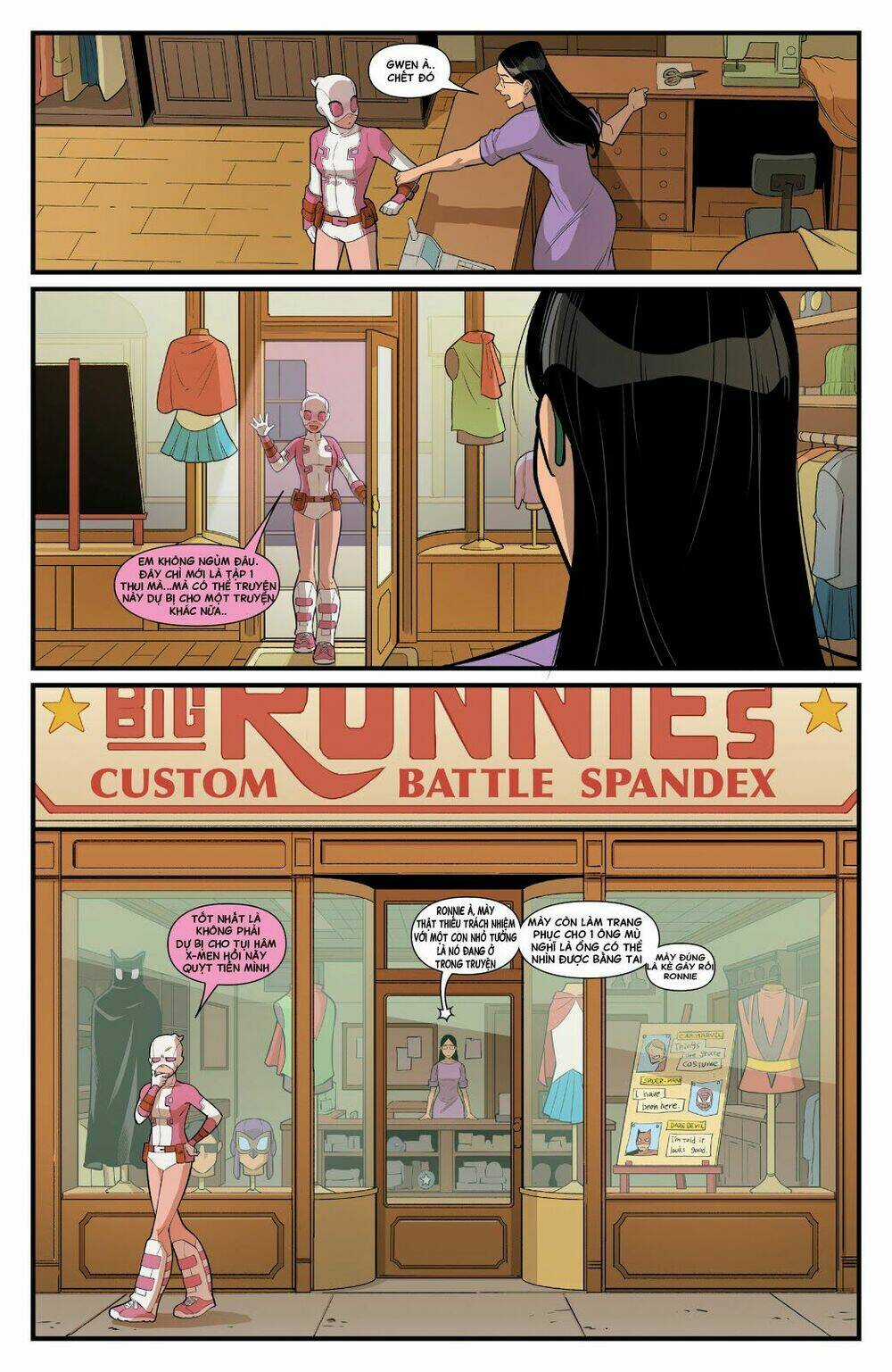 Gwenpool Siêu Phàm Chapter 1 trang 8
