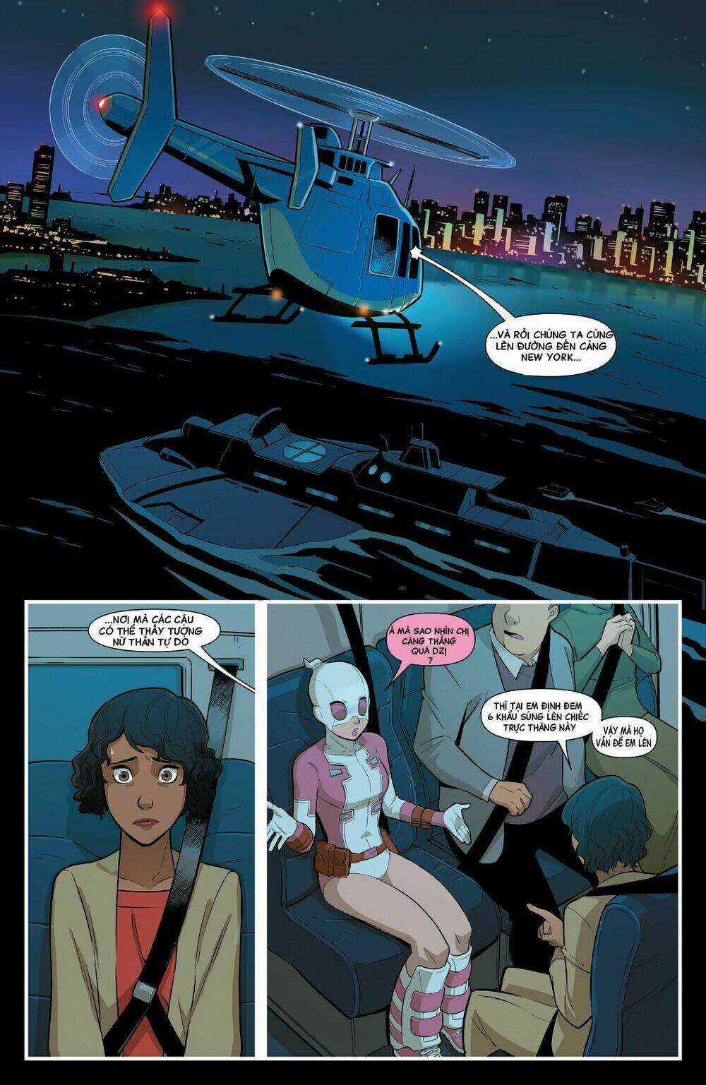 Gwenpool Siêu Phàm Chapter 1 trang 9