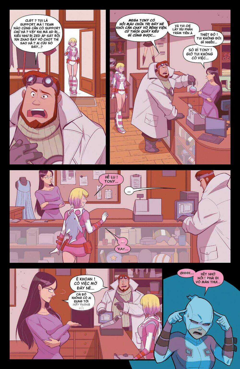 Gwenpool Siêu Phàm Chapter 11 trang 4