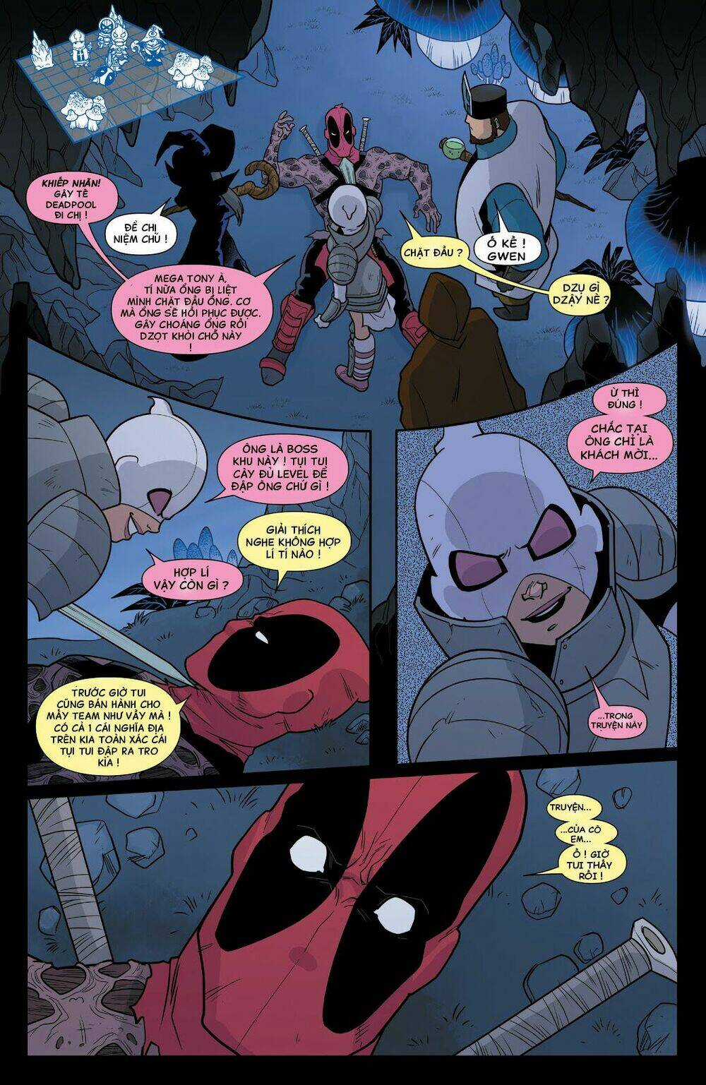 Gwenpool Siêu Phàm Chapter 12 trang 10