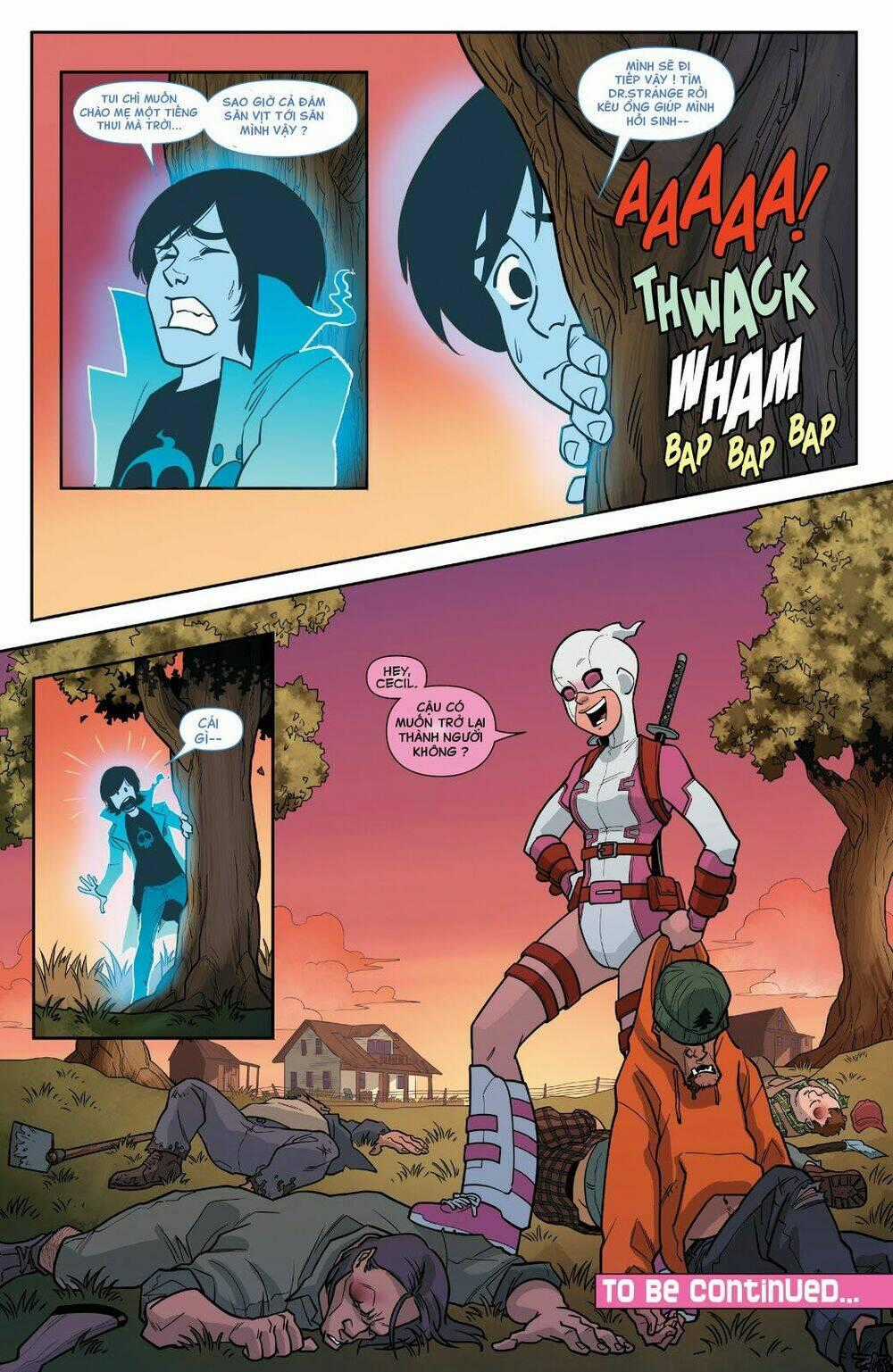 Gwenpool Siêu Phàm Chapter 12 trang 21