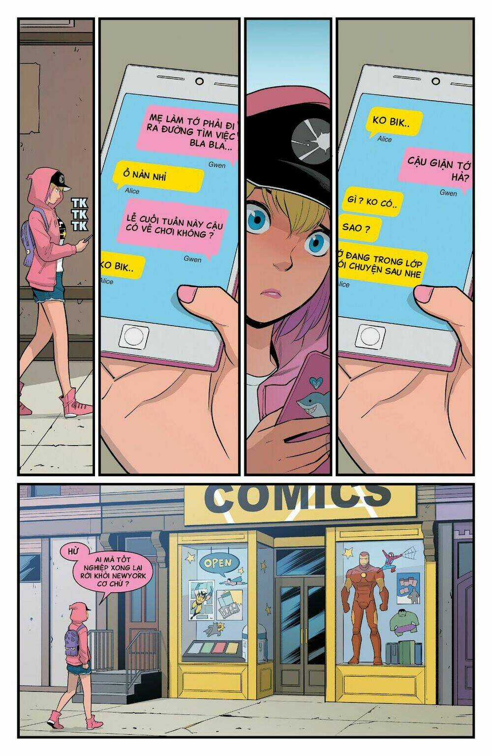 Gwenpool Siêu Phàm Chapter 13 trang 8