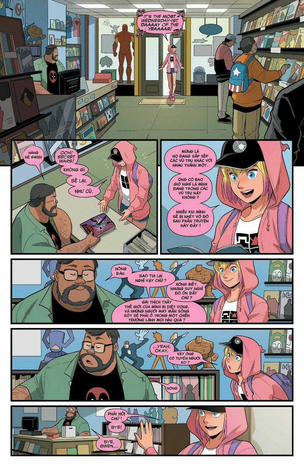 Gwenpool Siêu Phàm Chapter 13 trang 9
