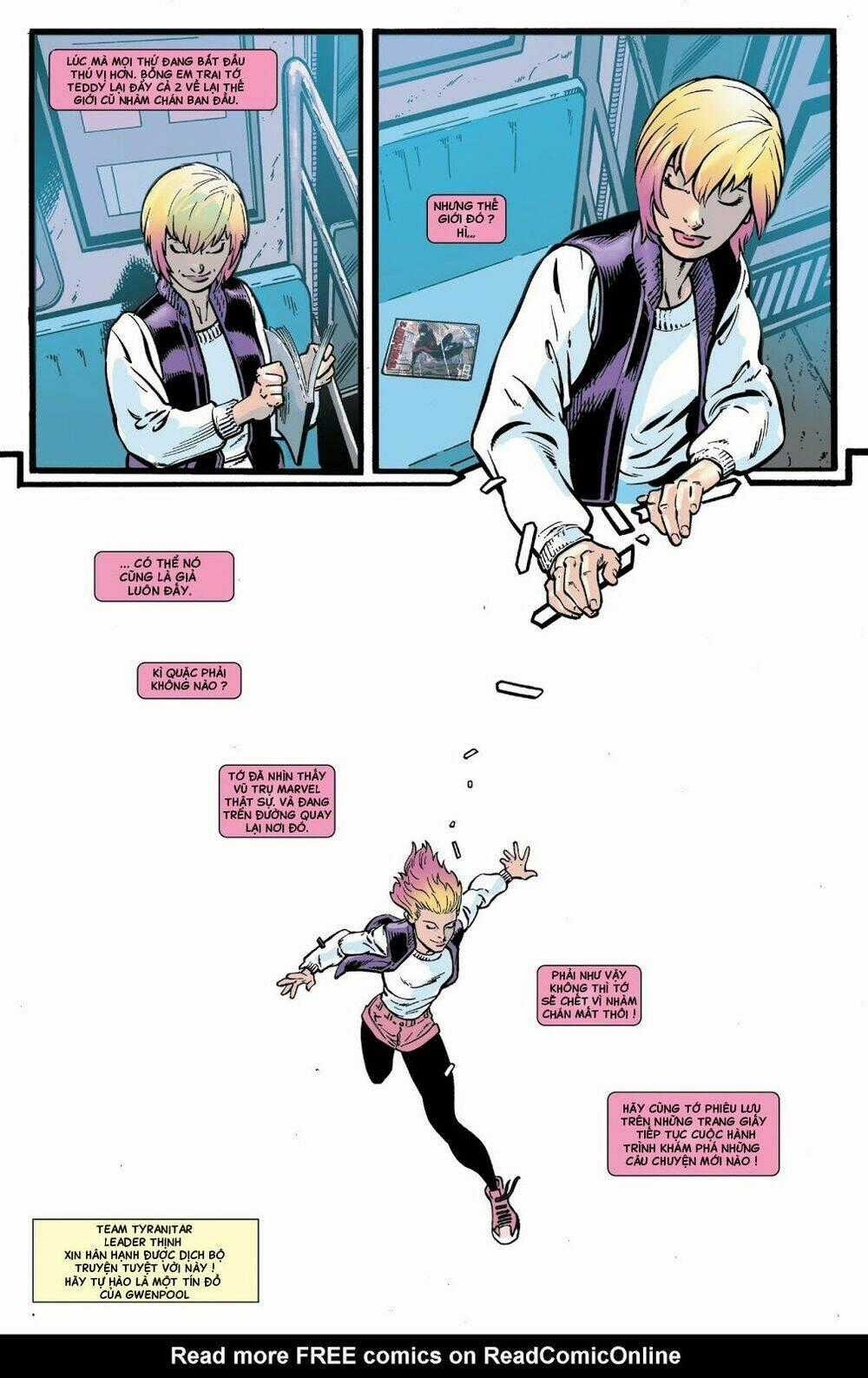 Gwenpool Siêu Phàm Chapter 14.1 trang 2