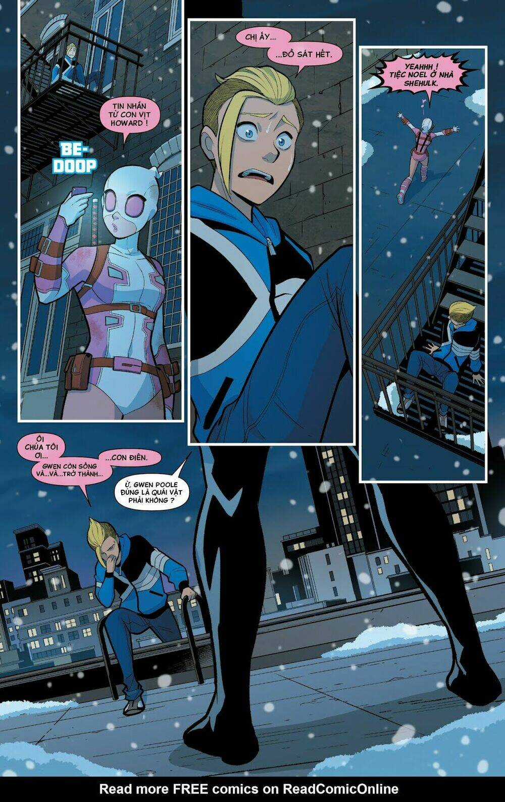 Gwenpool Siêu Phàm Chapter 15 trang 12