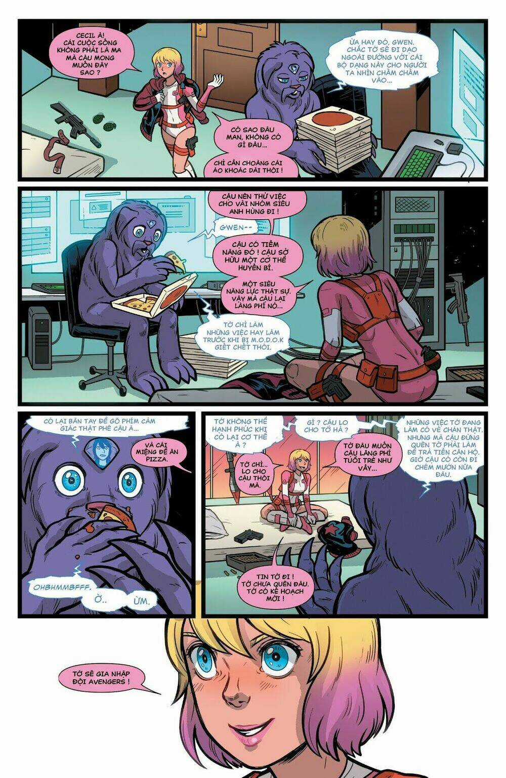 Gwenpool Siêu Phàm Chapter 18 trang 10