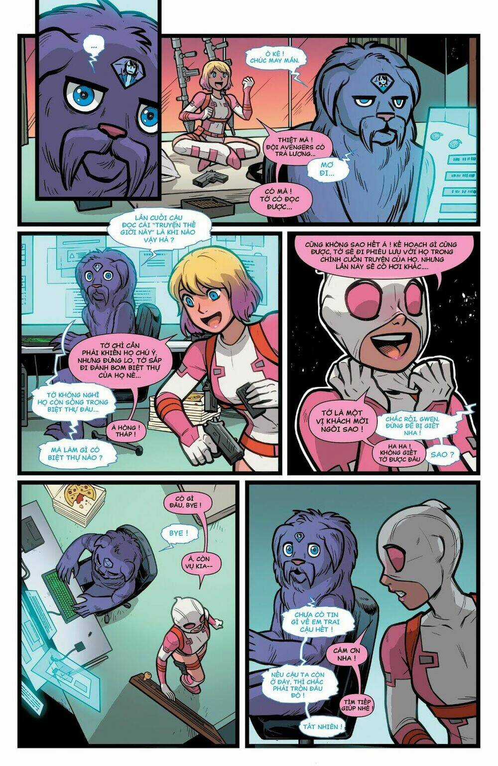 Gwenpool Siêu Phàm Chapter 18 trang 11