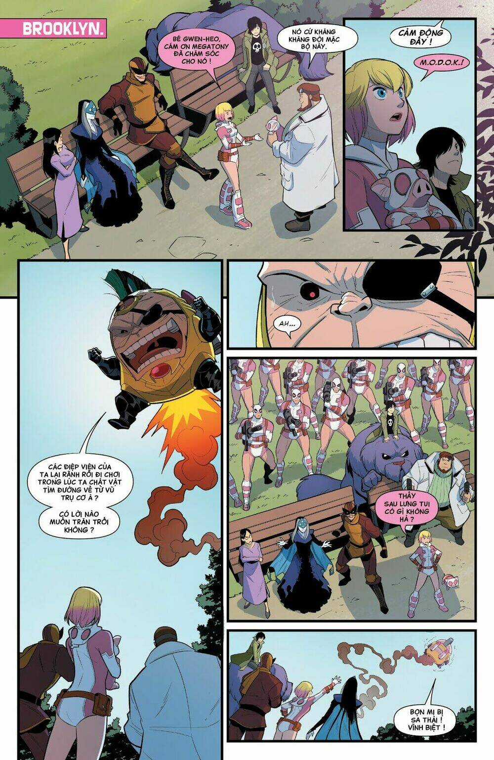 Gwenpool Siêu Phàm Chapter 22 trang 12