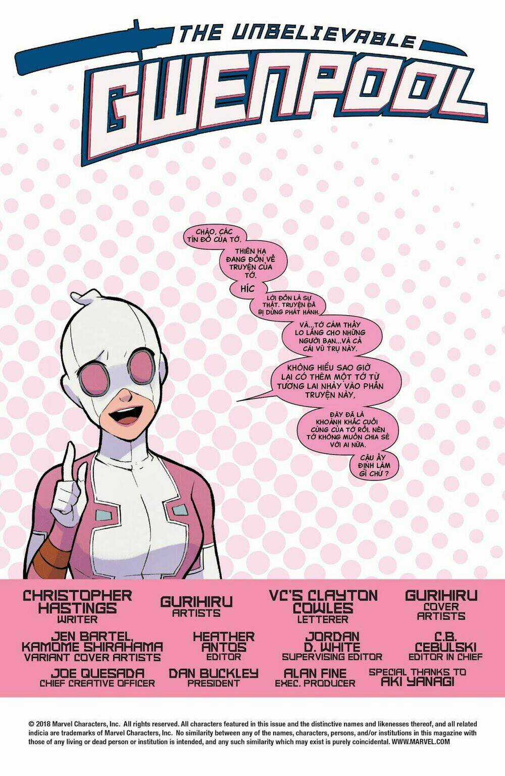 Gwenpool Siêu Phàm Chapter 22 trang 2