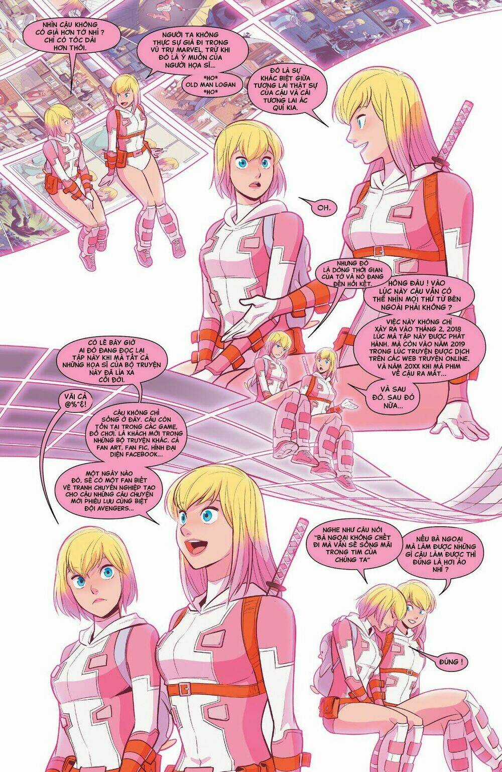 Gwenpool Siêu Phàm Chapter 22 trang 6