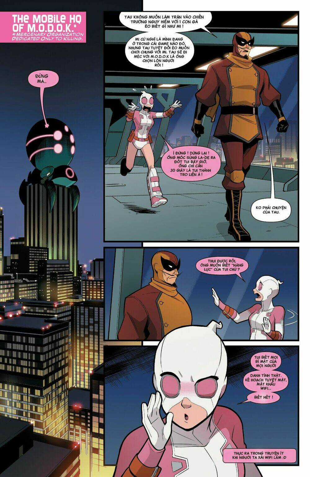 Gwenpool Siêu Phàm Chapter 3 trang 2
