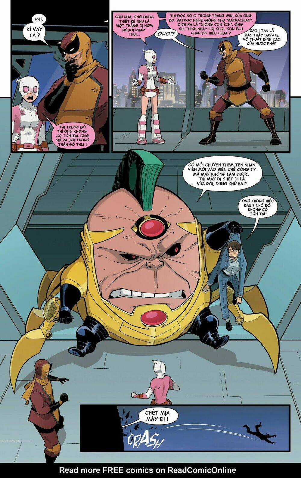 Gwenpool Siêu Phàm Chapter 3 trang 4