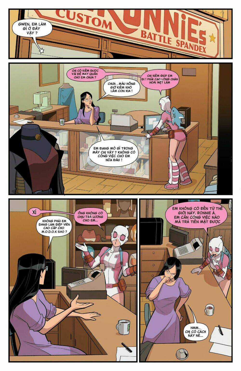 Gwenpool Siêu Phàm Chapter 3 trang 6