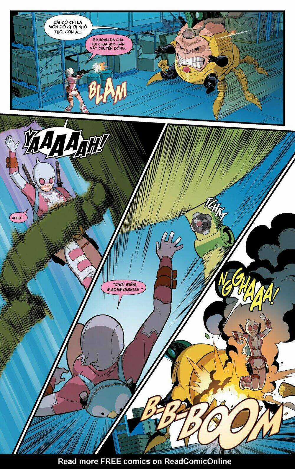 Gwenpool Siêu Phàm Chapter 4 trang 11