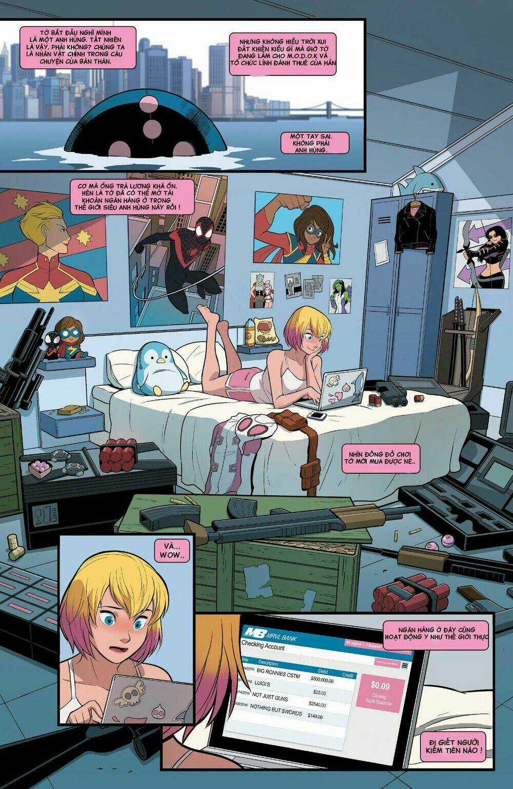 Gwenpool Siêu Phàm Chapter 4 trang 4