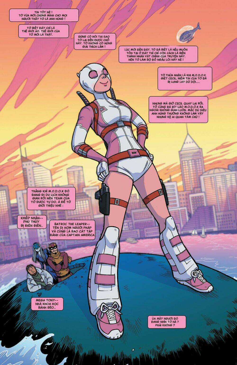 Gwenpool Siêu Phàm Chapter 5 trang 2