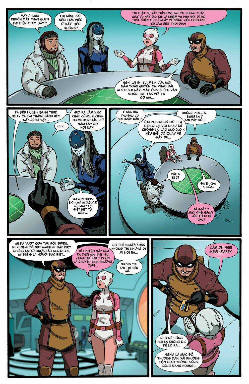 Gwenpool Siêu Phàm Chapter 5 trang 4