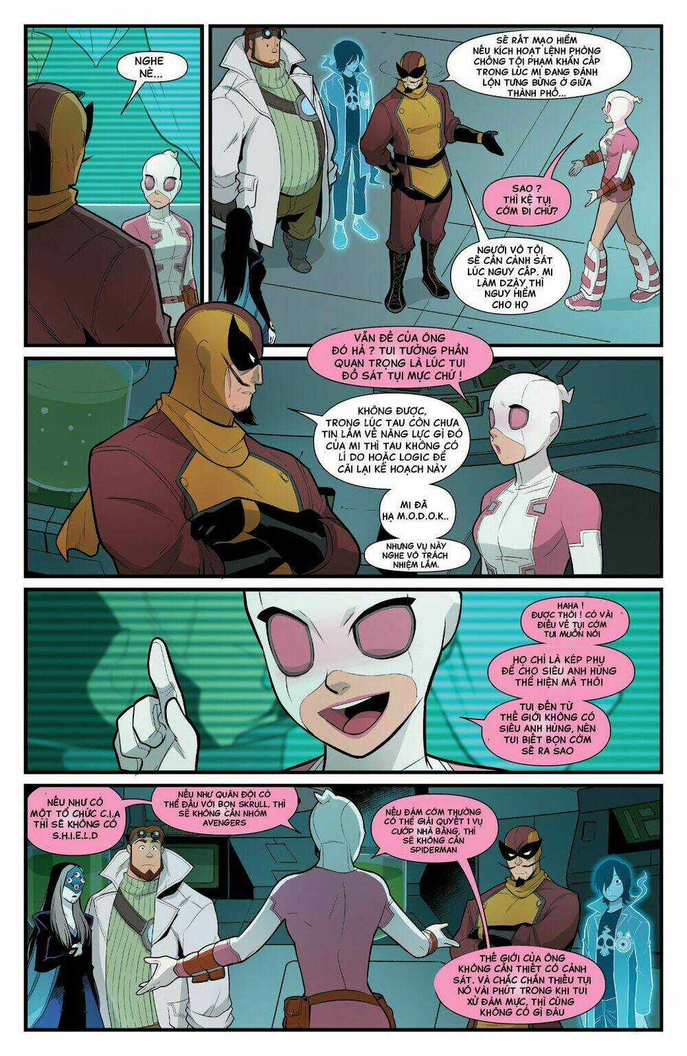 Gwenpool Siêu Phàm Chapter 8 trang 15