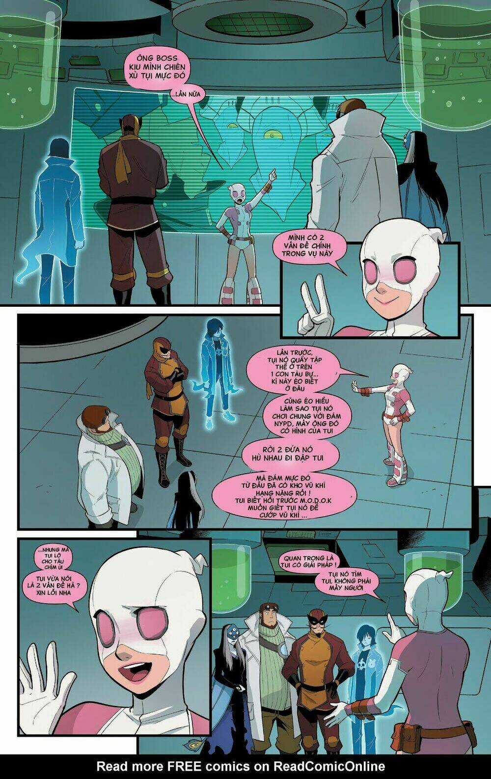 Gwenpool Siêu Phàm Chapter 8 trang 9