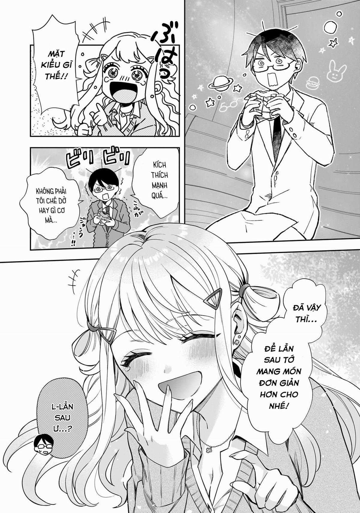 Gyaru bị hấp dẫn bởi những bữa ăn giản dị Chapter 0 trang 10