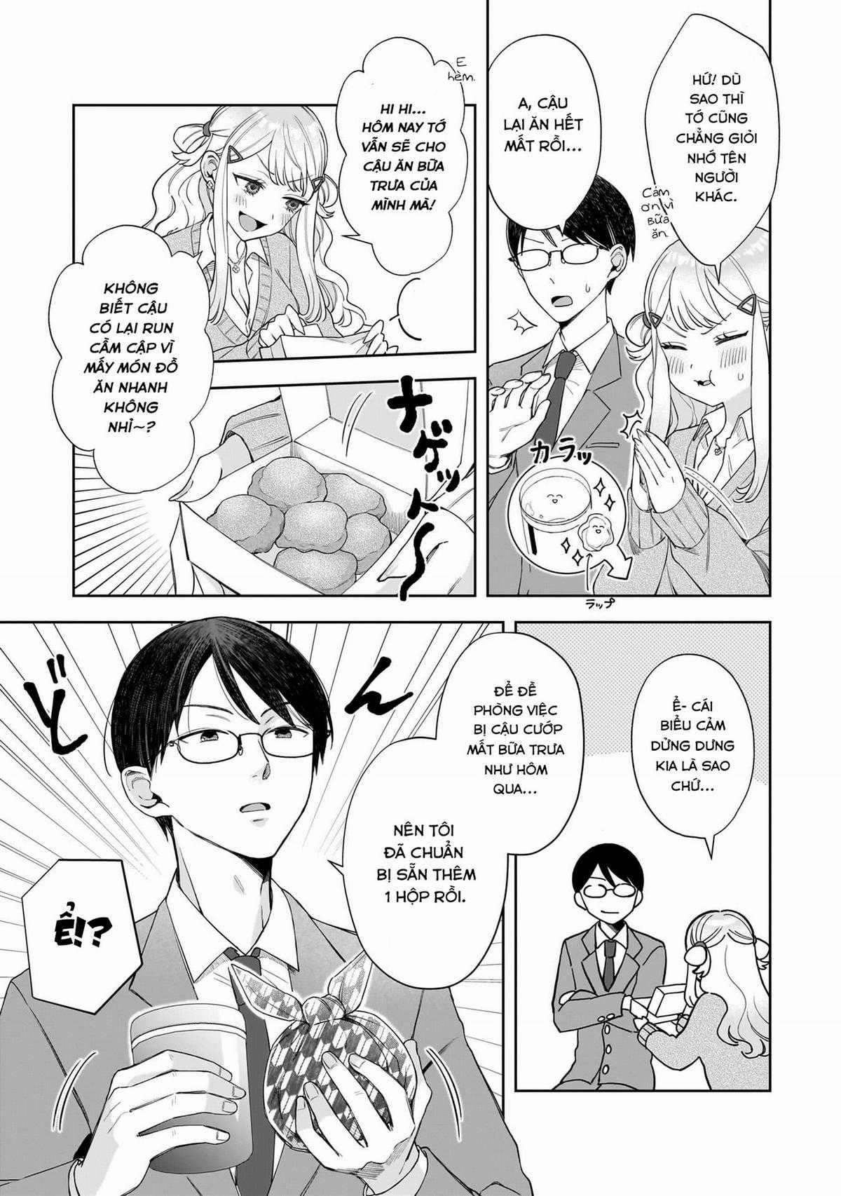 Gyaru bị hấp dẫn bởi những bữa ăn giản dị Chapter 0 trang 17