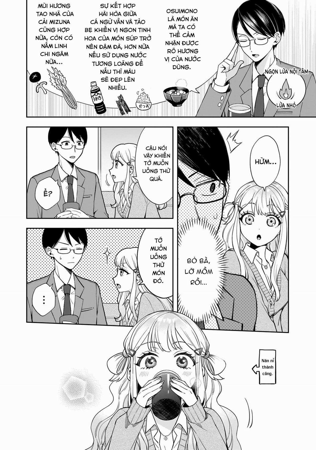 Gyaru bị hấp dẫn bởi những bữa ăn giản dị Chapter 0 trang 4