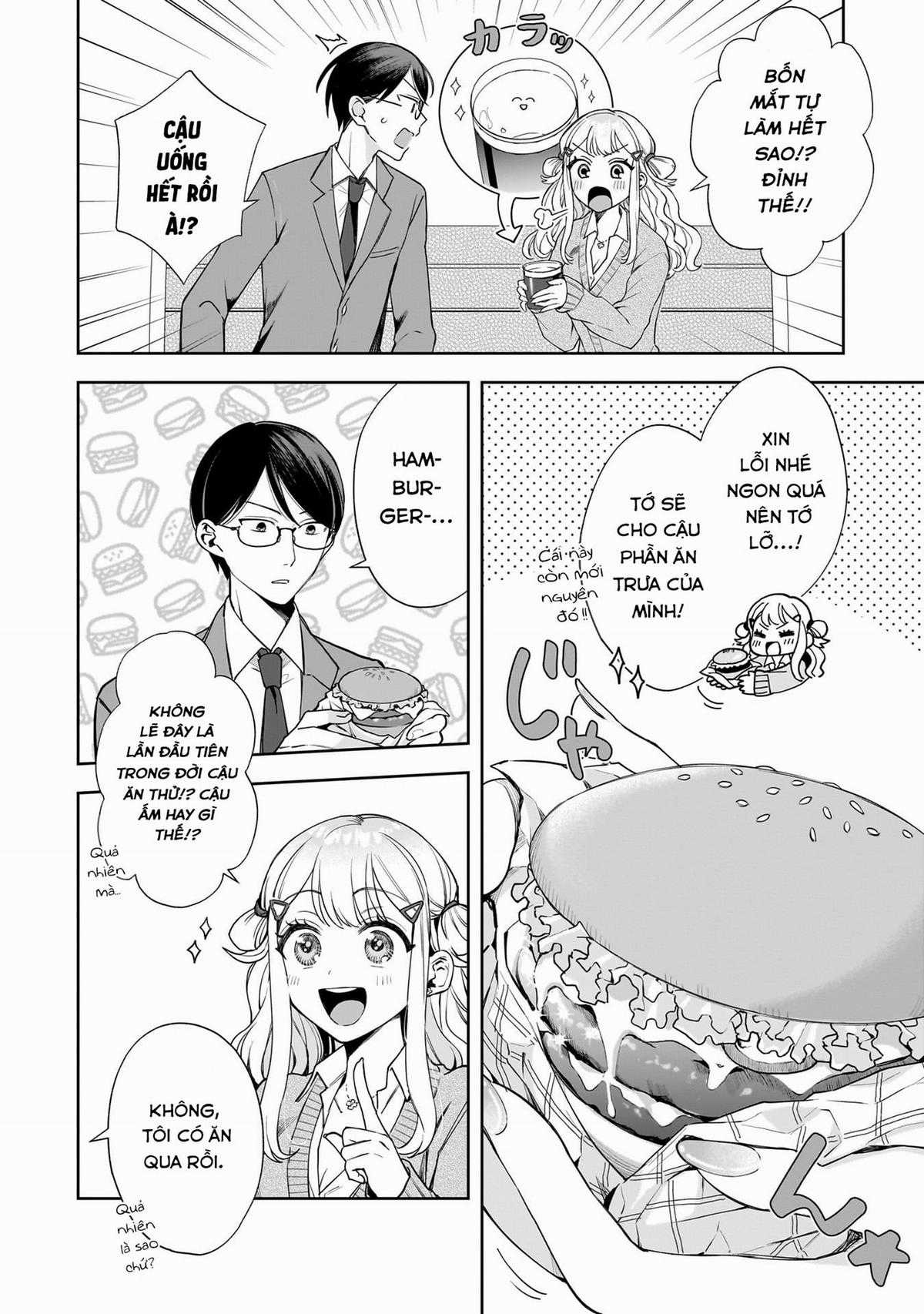 Gyaru bị hấp dẫn bởi những bữa ăn giản dị Chapter 0 trang 8