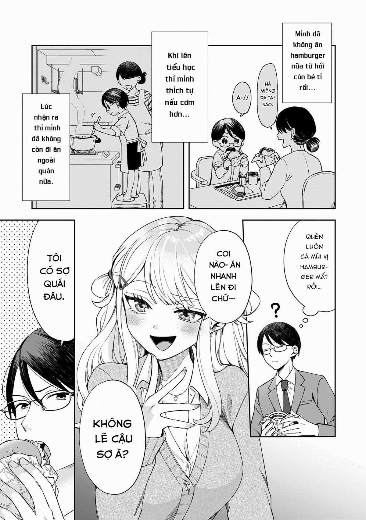 Gyaru bị hấp dẫn bởi những bữa ăn giản dị Chapter 0 trang 9