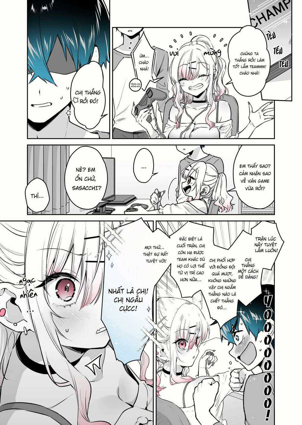 Gyaru Gamer Homeraretai Chapter 5 trang 3