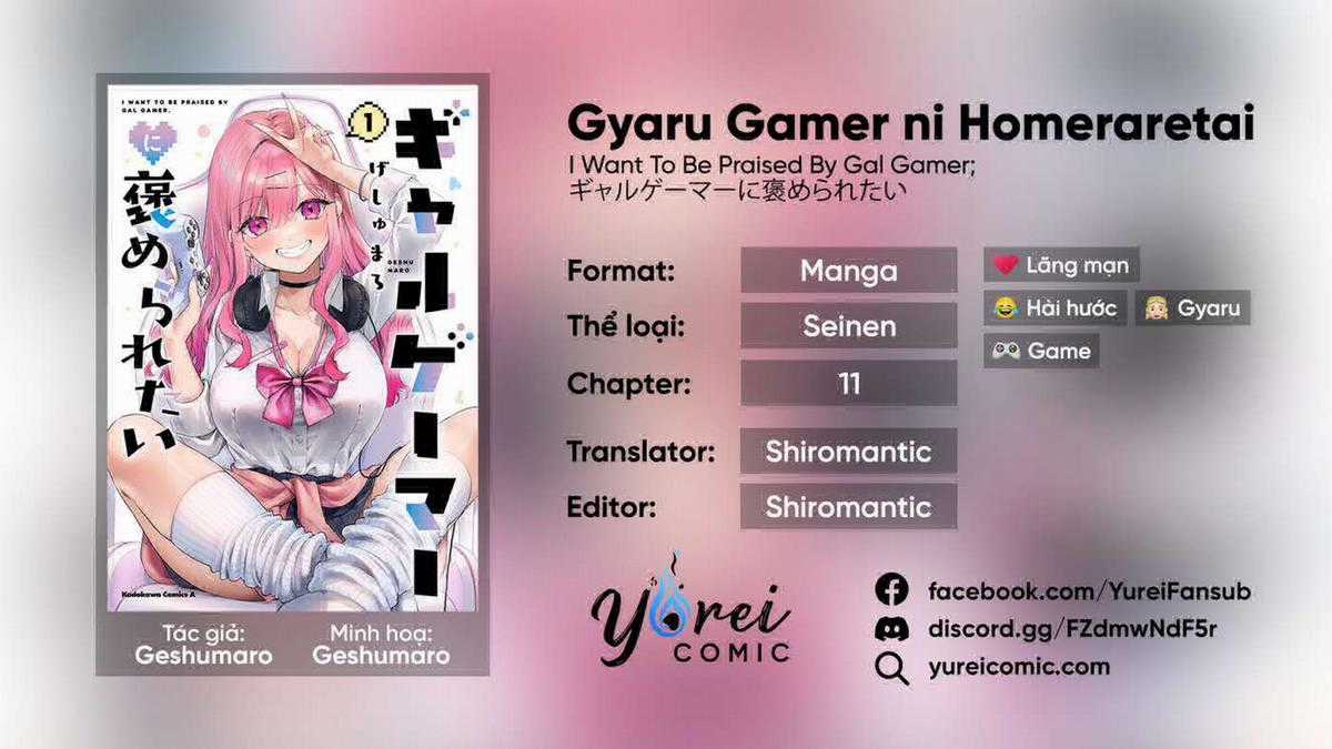 Gyaru Gamer ni Homeraretai Chapter 11 trang 0