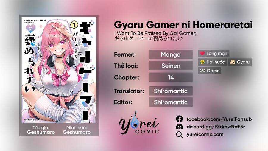 Gyaru Gamer ni Homeraretai Chapter 14 trang 0