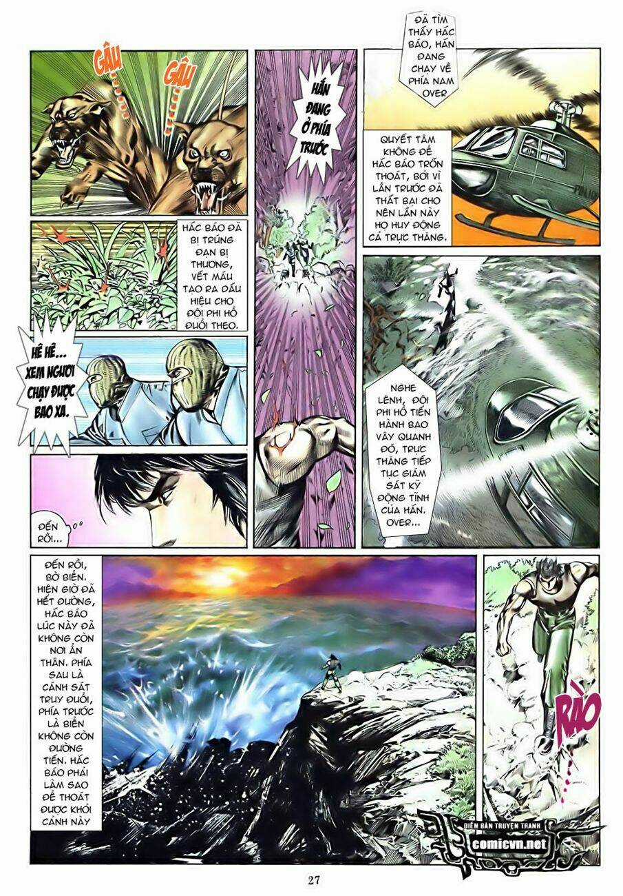 Hắc Báo Liệt Truyện Chapter 12 trang 27