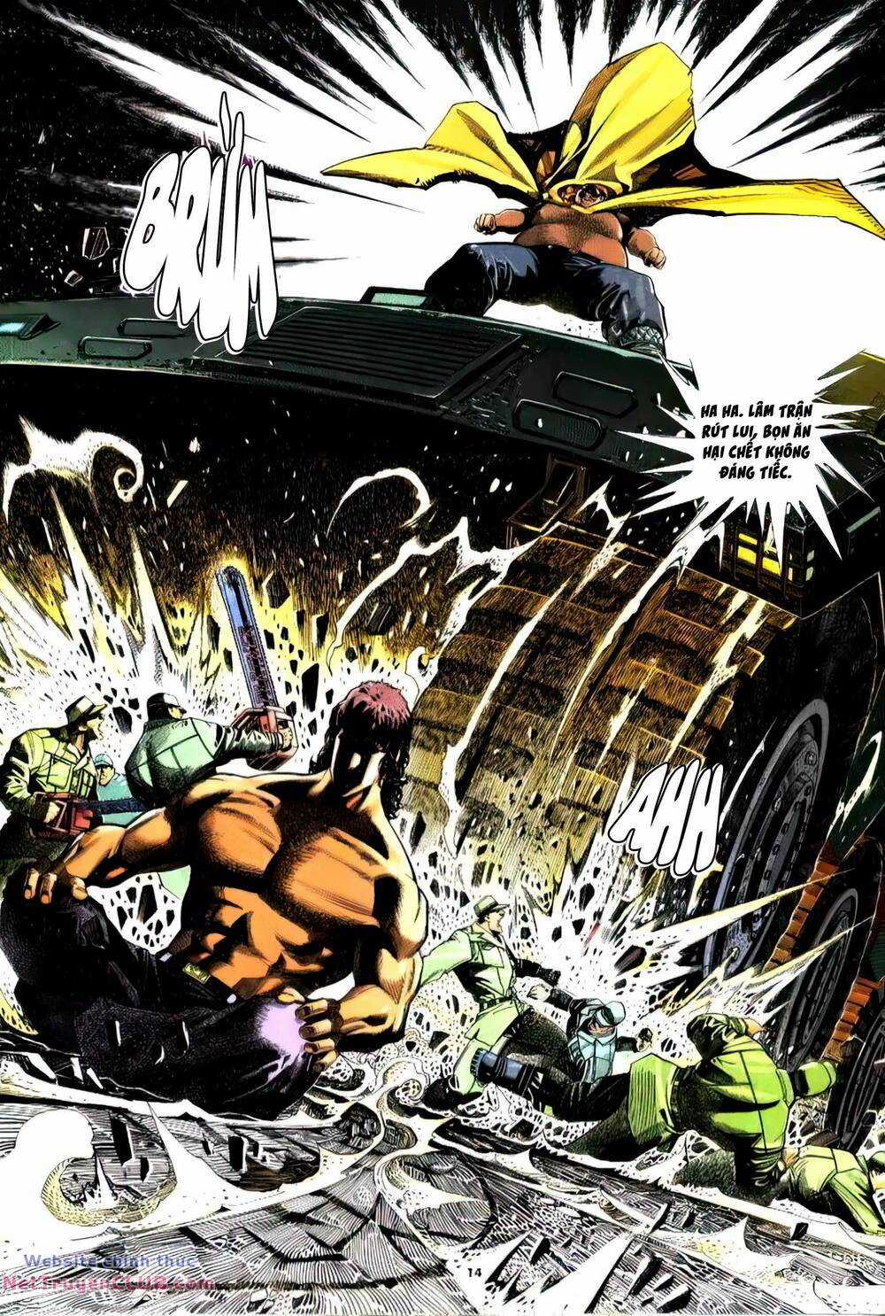 Hắc Báo Liệt Truyện Chapter 361 trang 13