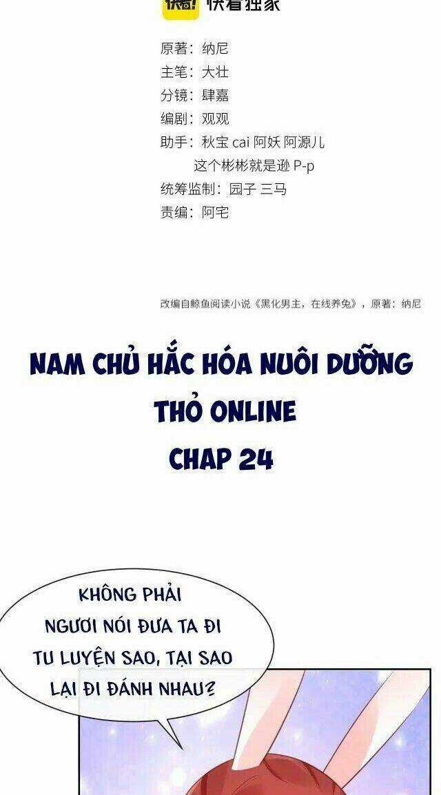 Hắc Hóa Nam Chính Trực Tuyến Nuôi Thỏ Chapter 24 trang 1