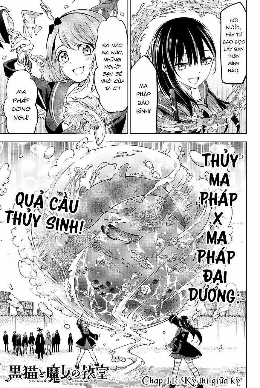 Hắc Miêu Và Lớp Học Phù Thủy Chương 11 trang 2