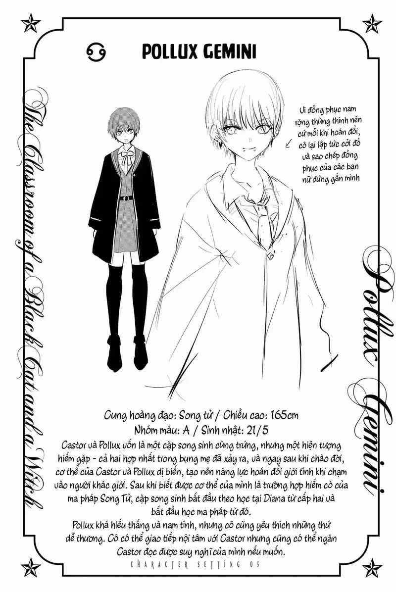 Hắc Miêu Và Lớp Học Phù Thủy Chương 12.5 trang 4