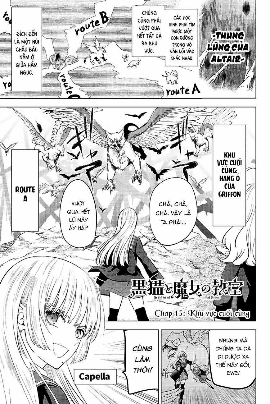 Hắc Miêu Và Lớp Học Phù Thủy Chương 13 trang 2