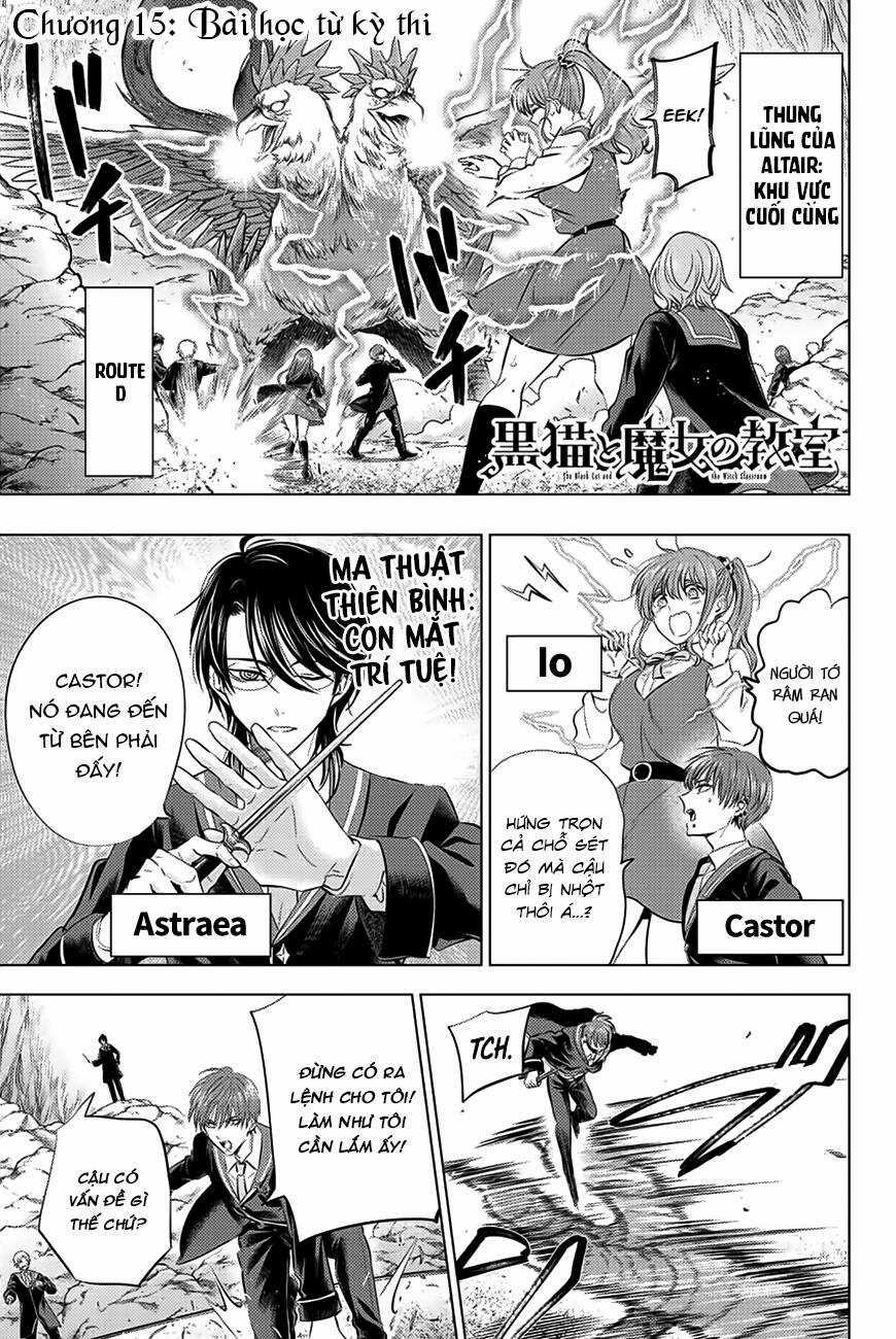 Hắc Miêu Và Lớp Học Phù Thủy Chương 15 trang 2