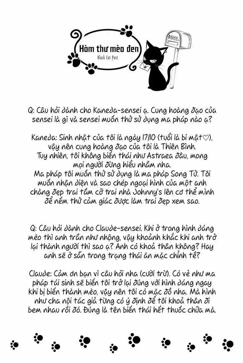 Hắc Miêu Và Lớp Học Phù Thủy Chương 27.5 trang 1