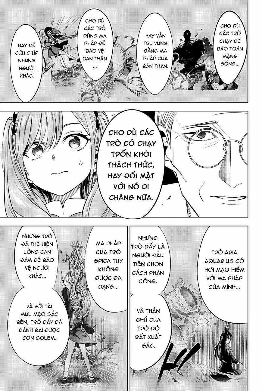 Hắc Miêu Và Lớp Học Phù Thủy Chương 3 trang 22