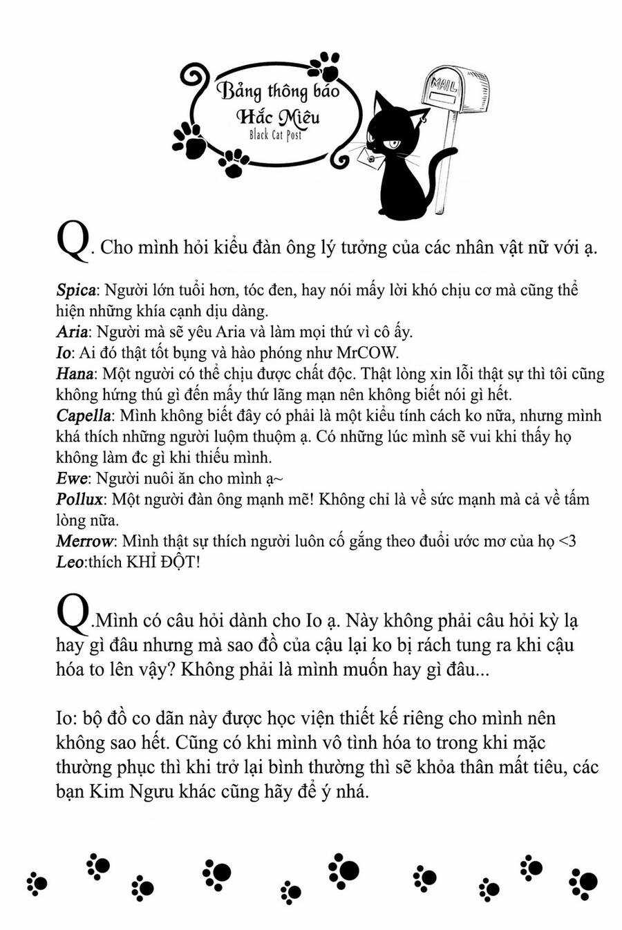 Hắc Miêu Và Lớp Học Phù Thủy Chương 33 trang 7