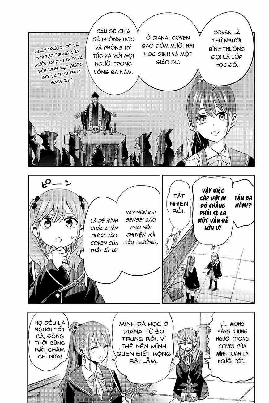 Hắc Miêu Và Lớp Học Phù Thủy Chương 4 trang 14