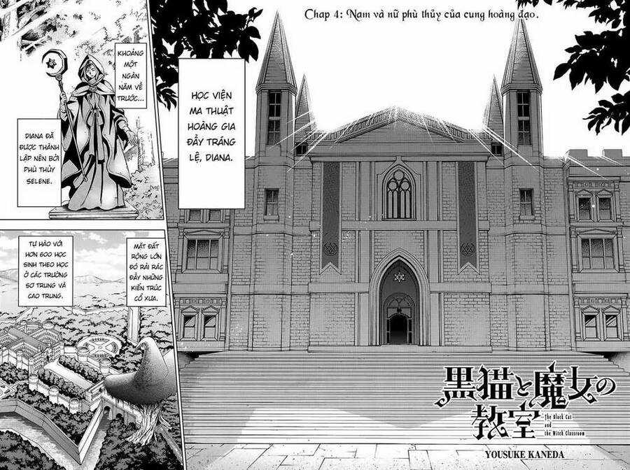 Hắc Miêu Và Lớp Học Phù Thủy Chương 4 trang 2