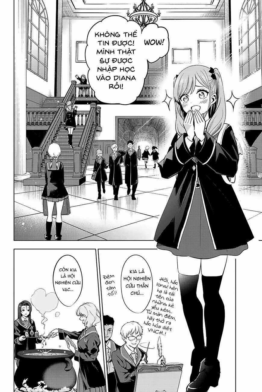 Hắc Miêu Và Lớp Học Phù Thủy Chương 4 trang 3