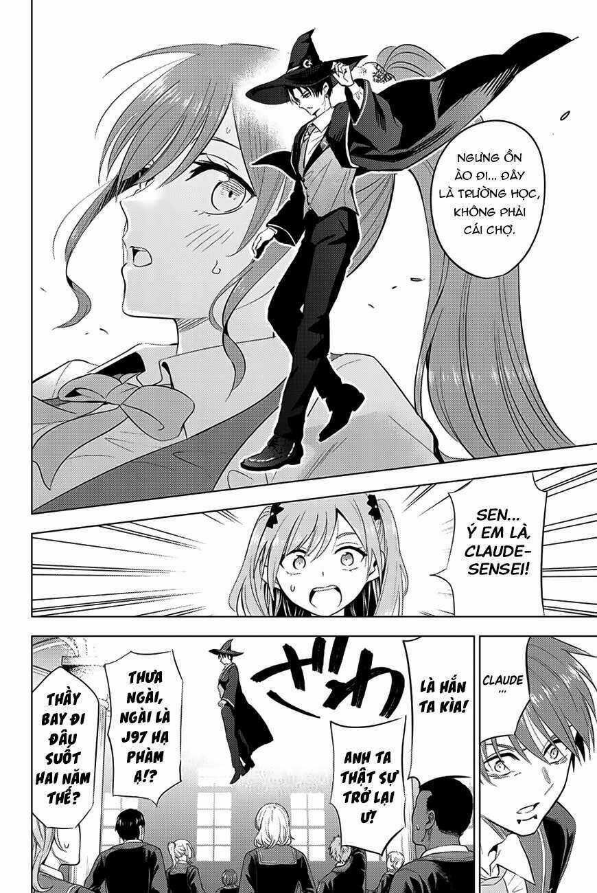 Hắc Miêu Và Lớp Học Phù Thủy Chương 4 trang 34