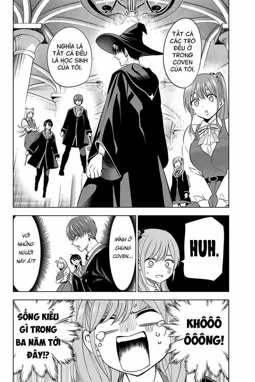 Hắc Miêu Và Lớp Học Phù Thủy Chương 4 trang 36