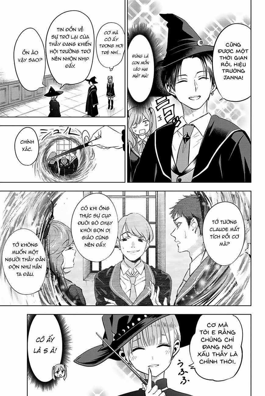 Hắc Miêu Và Lớp Học Phù Thủy Chương 4 trang 8