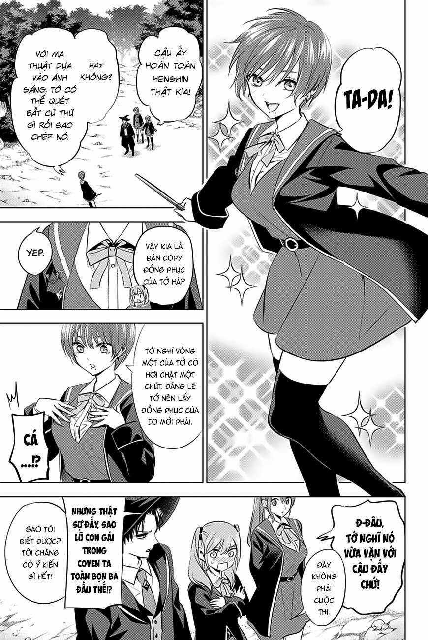 Hắc Miêu Và Lớp Học Phù Thủy Chương 7 trang 5